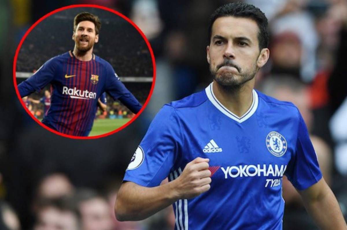 Pedro le teme a Messi: ''Es el mejor del mundo y será muy difícil pararlo''