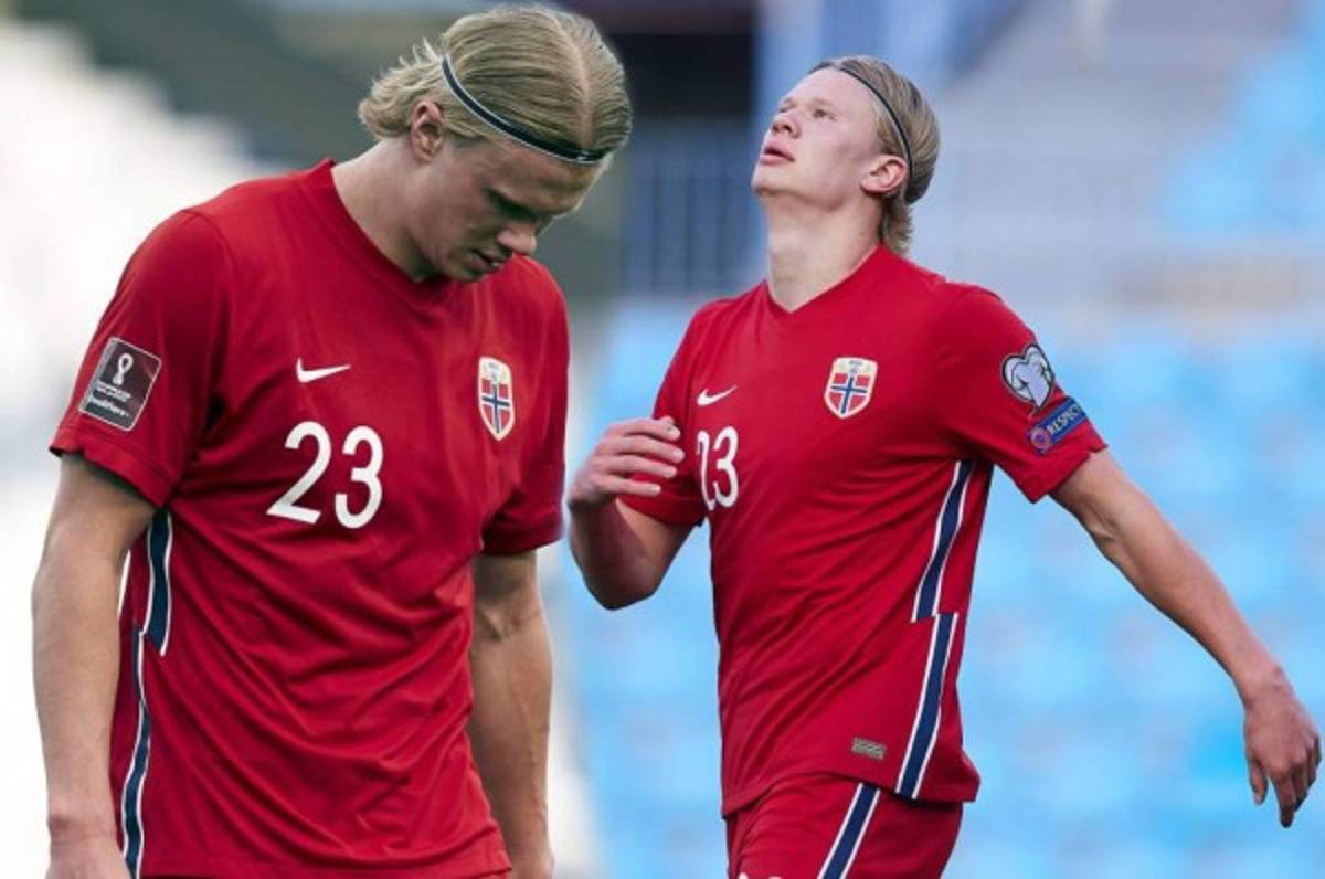 ¡Malas noticias! Erling Haaland podría perderse el mundial de Qatar 2022 con Noruega por boicot
