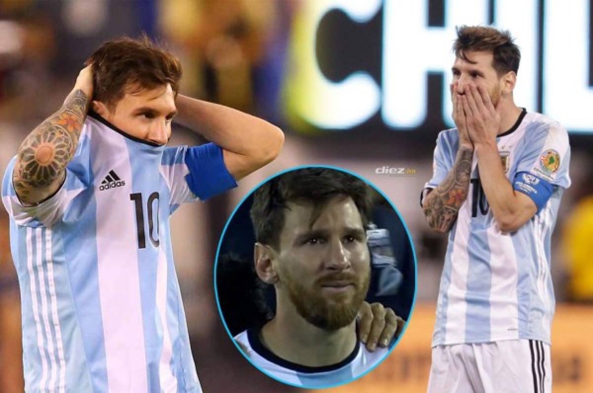 Lionel Messi: Finales perdidas y renuncia en sus peores momentos con la Selección de Argentina