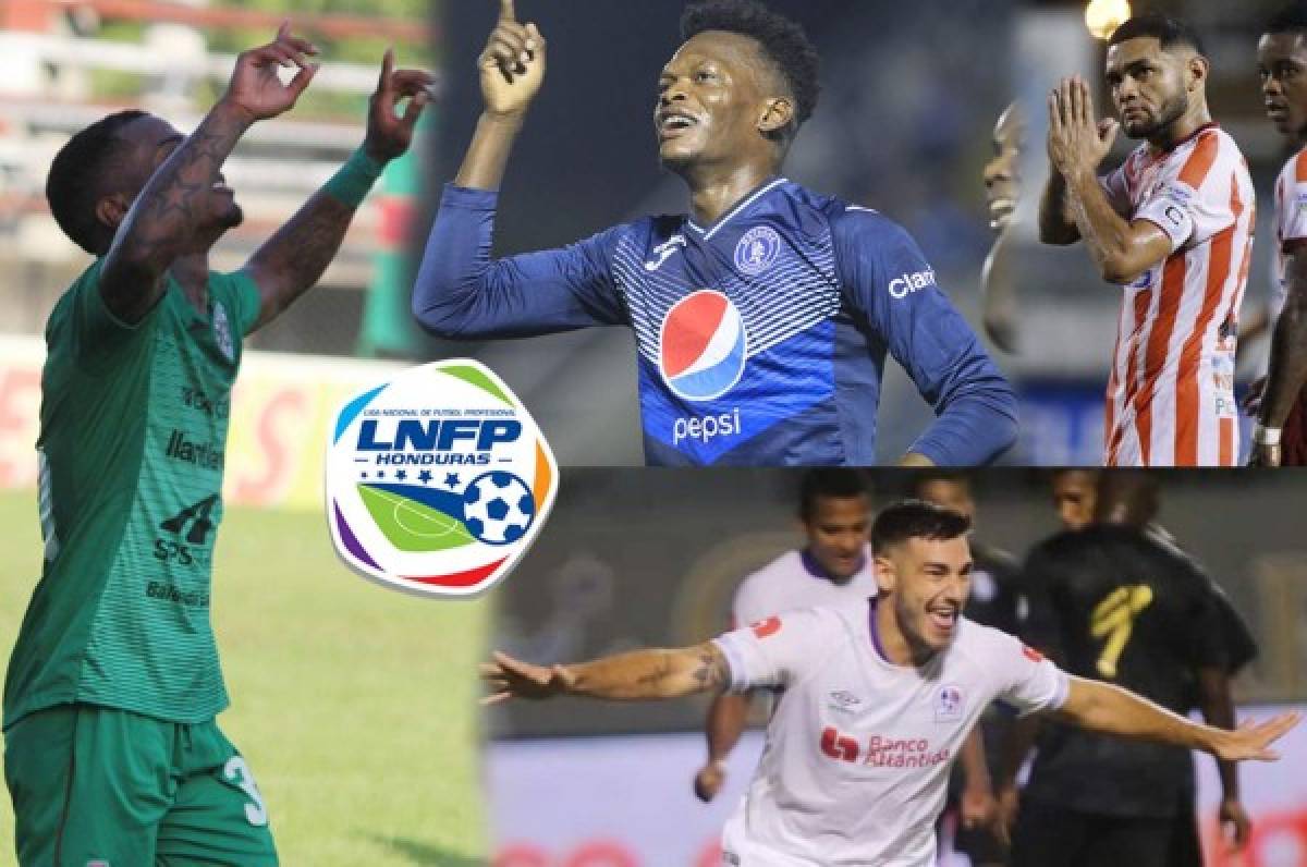 ¡De lujo! El 11 ideal con los mejores de la jornada 7 del Clausura en Honduras