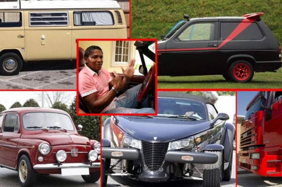 ¿Qué figuras del fútbol han utilizado estos extraños o lujosos automóviles?