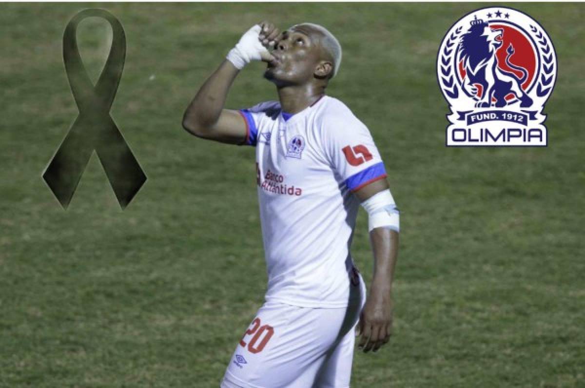 ¡Triste noticia! Fallece madre de Deiby Flores, futbolista del Olimpia y la selección de Honduras