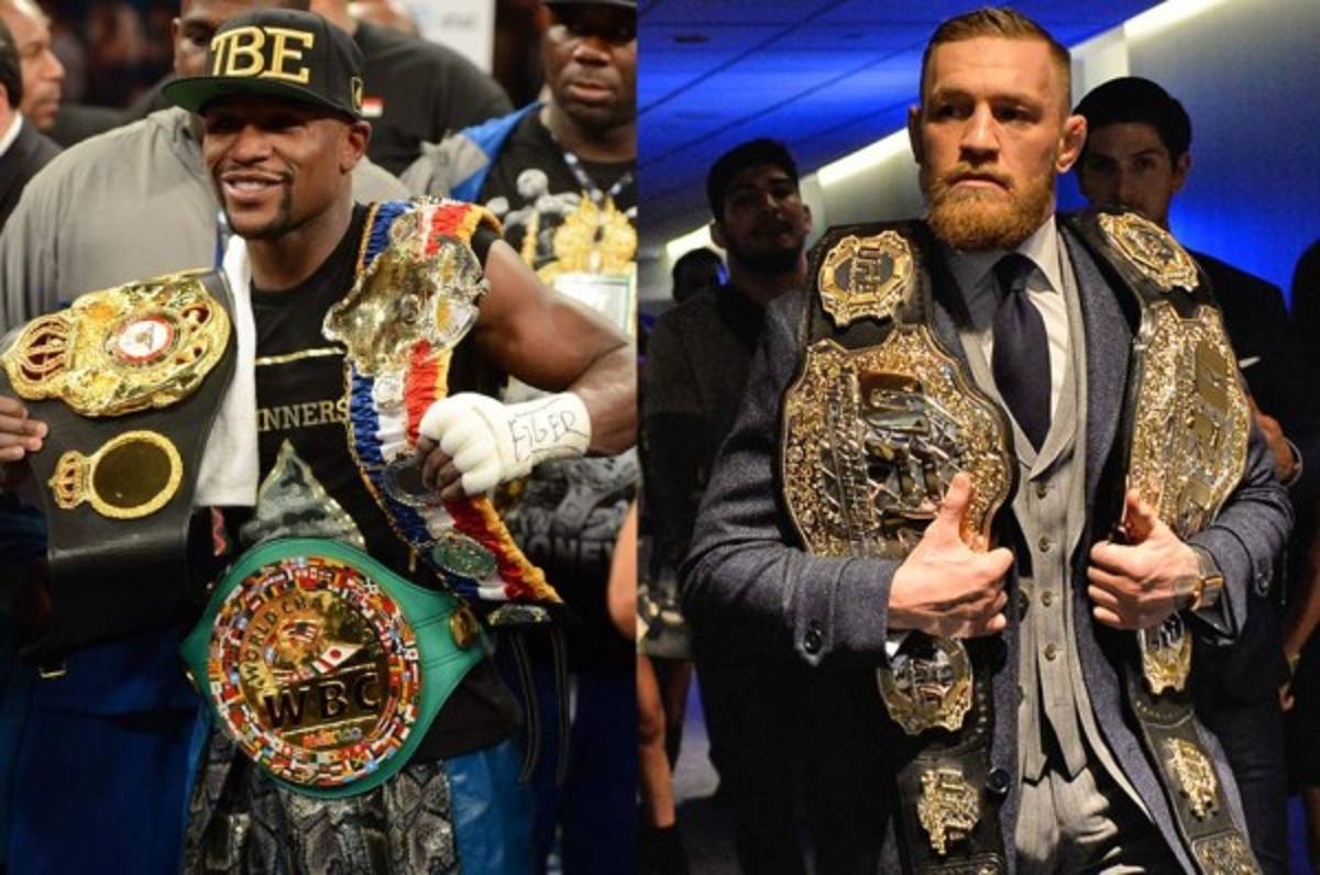 A un paso de que se de la pelea Connor McGregor-Mayweather Junior