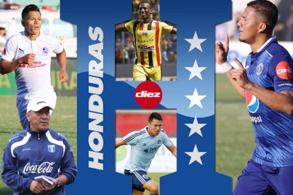 ¡VUELVEN! Así sería la primera convocatoria de Honduras con Carlos Tábora