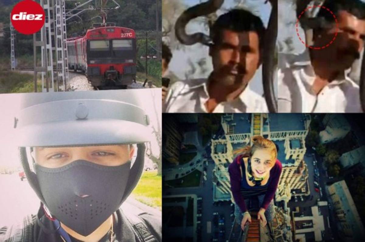 ¡Escalofríos! 15 selfies tomadas minutos antes de morir