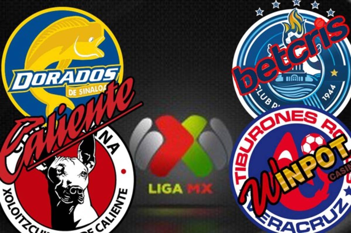 Las casas de apuestas dueñas y patrocinadoras de los equipos de la Liga MX