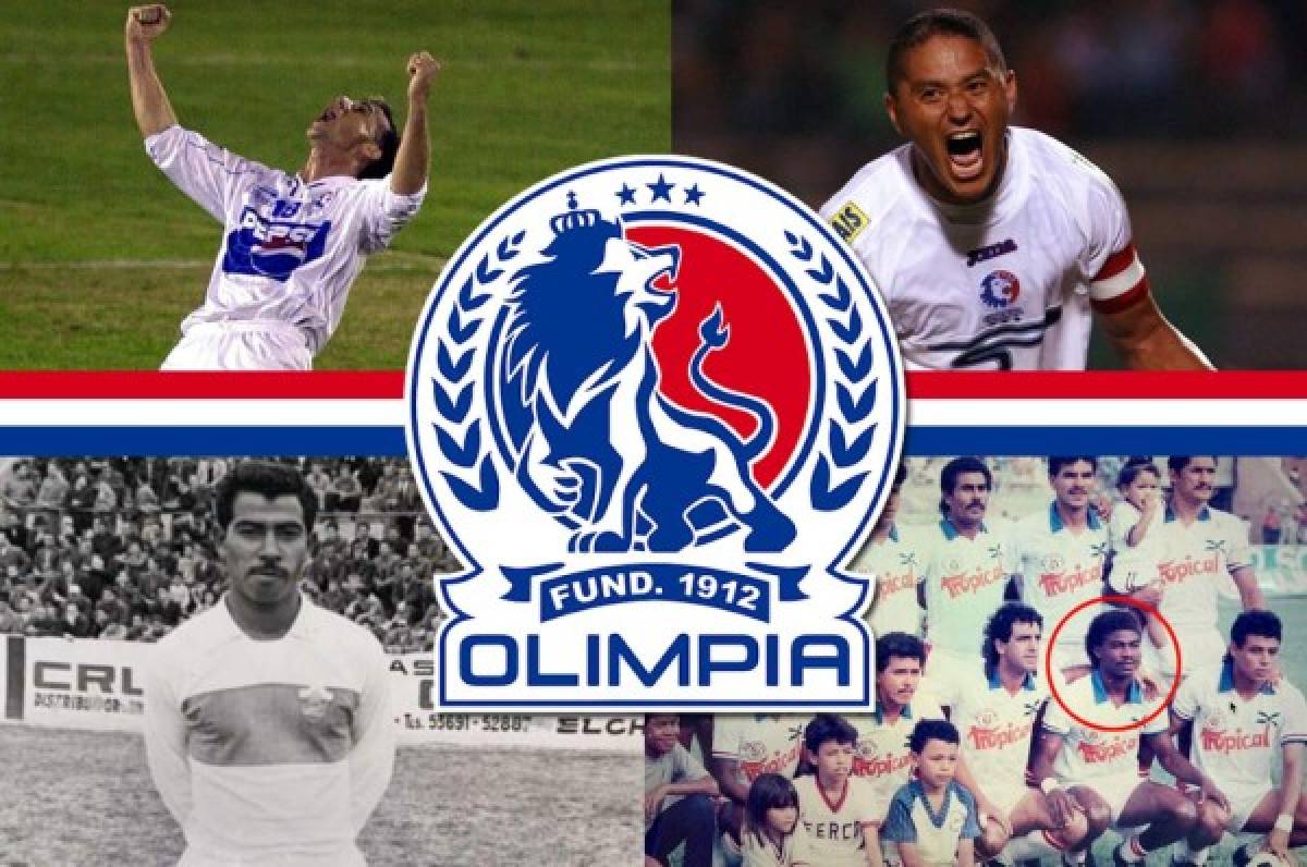 ¡Tridente de lujo en ataque! El 11 ideal de todos los tiempos del club Olimpia en sus 109 años de historia