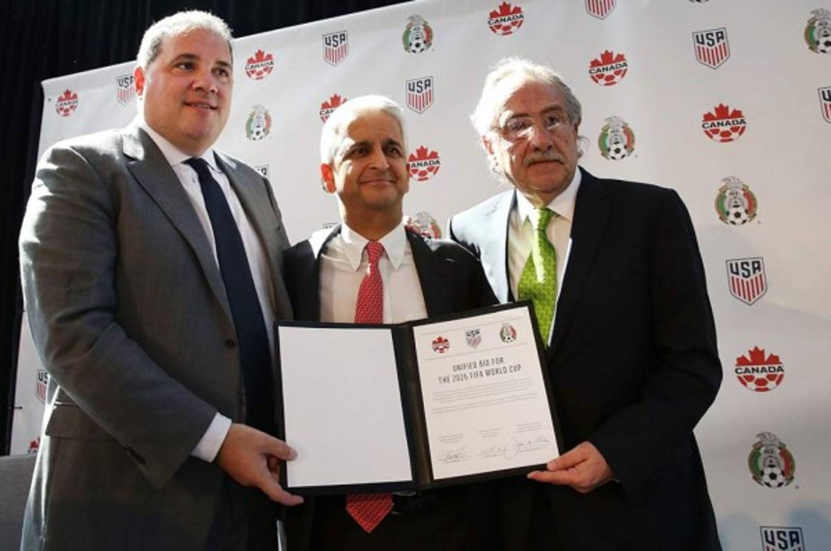 OFICIAL: México, EEUU y Canadá anuncian candidatura al Mundial 2026