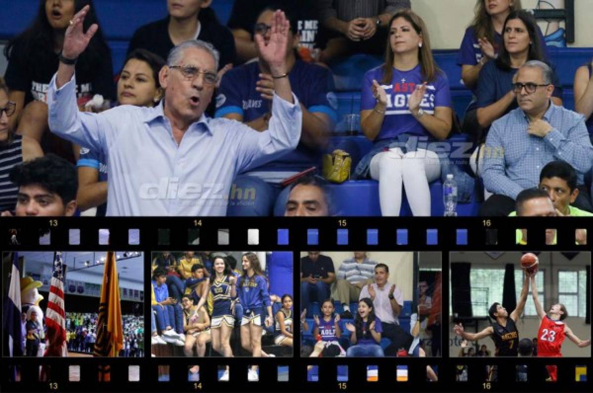 Las personalidades que apoyan a sus hijos en el torneo nacional de baloncesto en San Pedro Sula