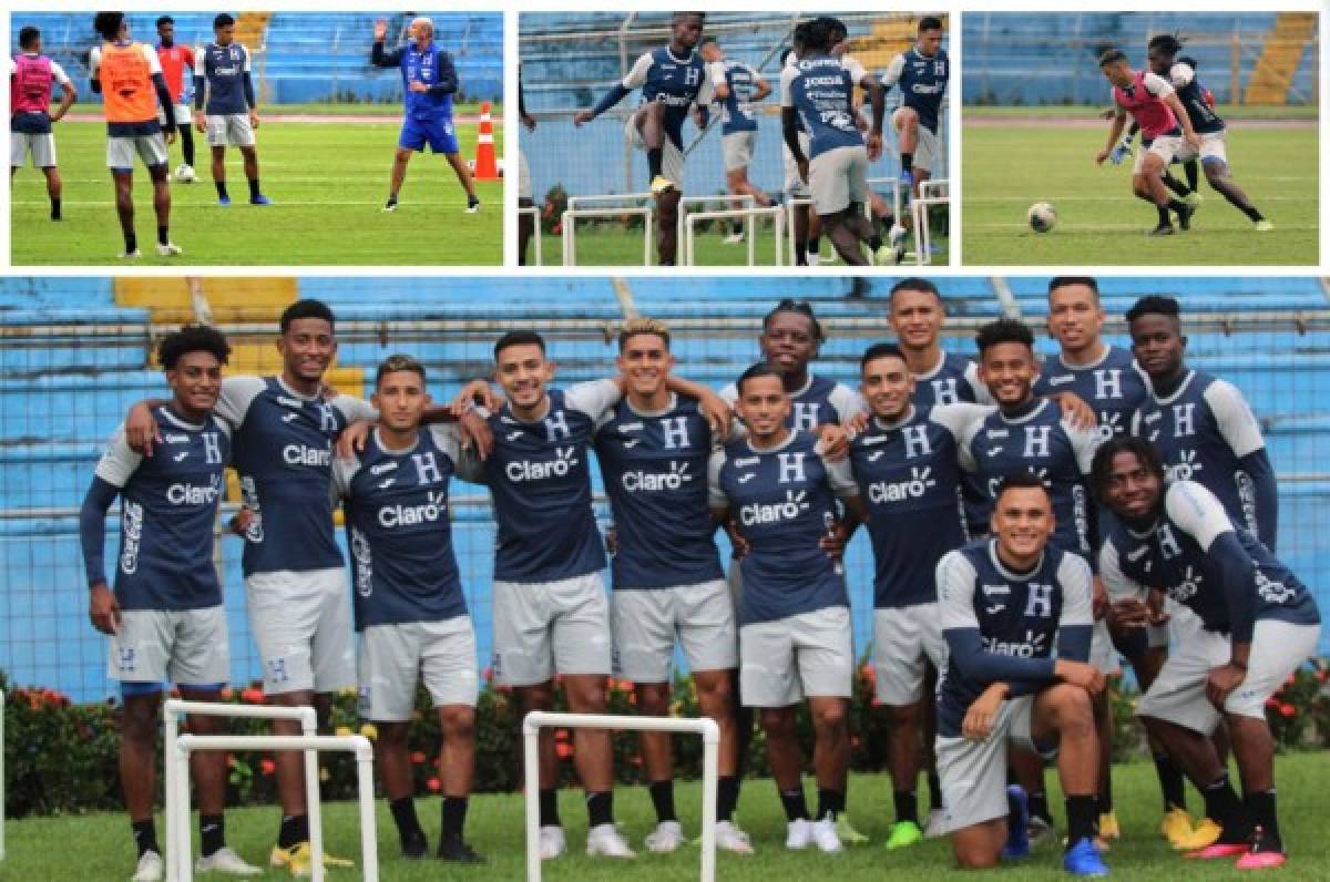 La Sub-23 Honduras arranca con mucha ilusión su preparación para el Preolímpico de Guadalajara