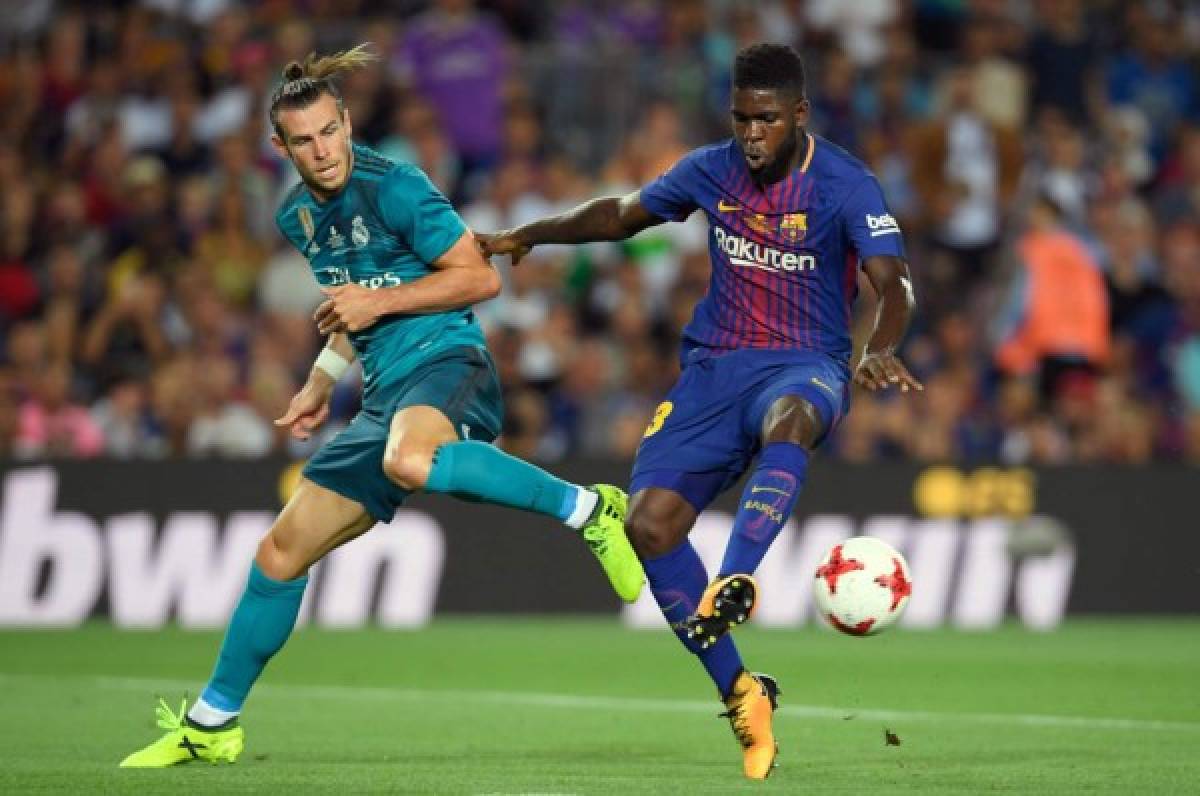 Gareth Bale y Umtiti han tenido un partido aparte. FOTO: AFP