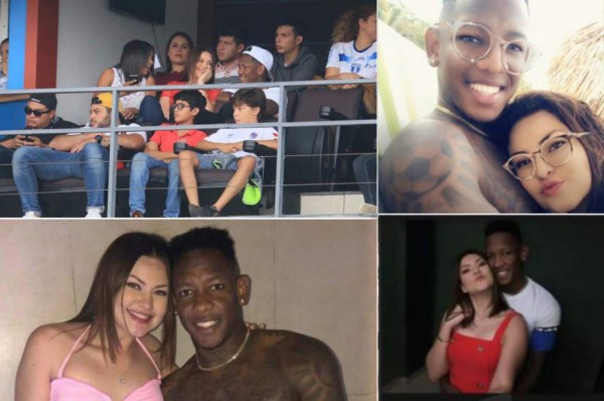 En el estadio y la piscina: Las fotos de Romell Quioto y Malubi Paz en su noviazgo