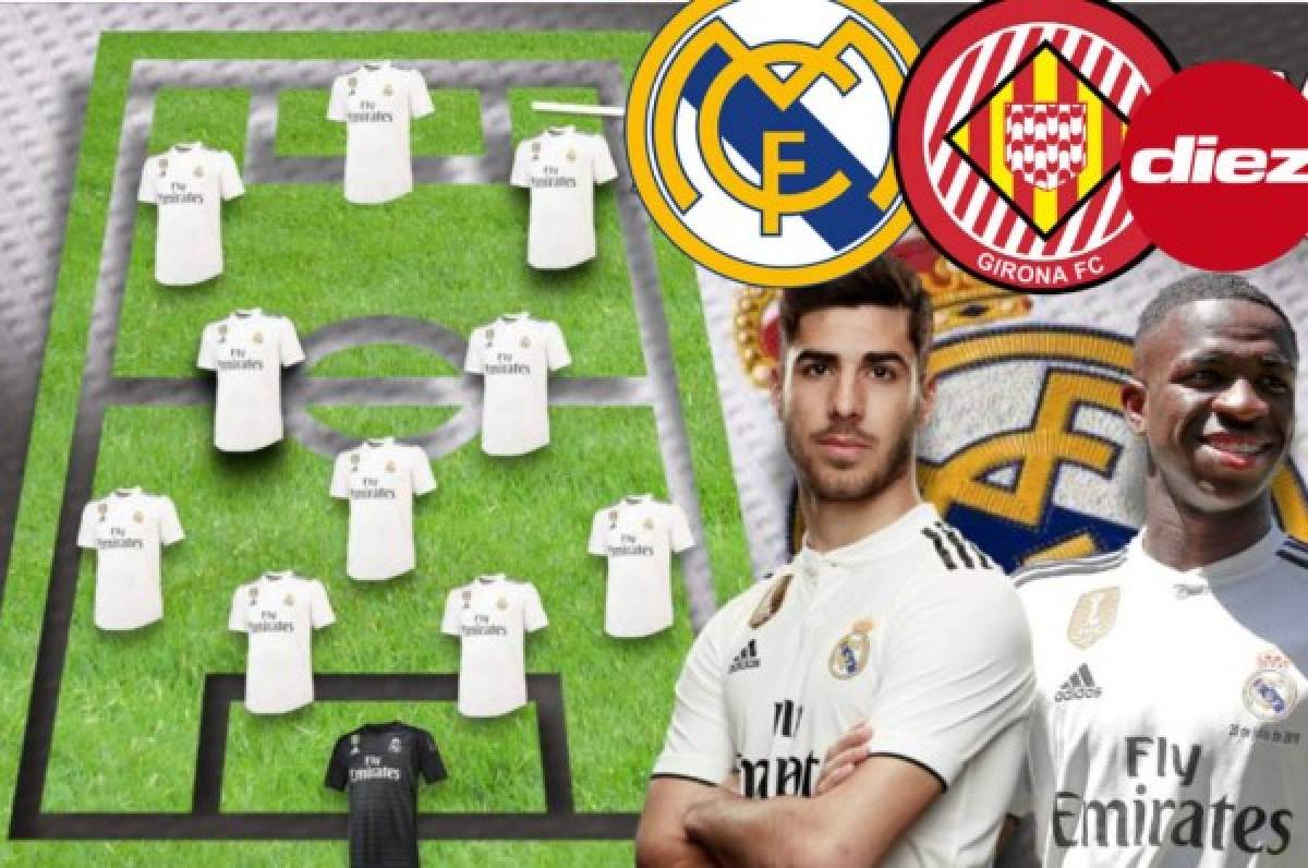 Descanso a medio equipo: El 11 del Real Madrid para enfrentar al Girona del Choco Lozano