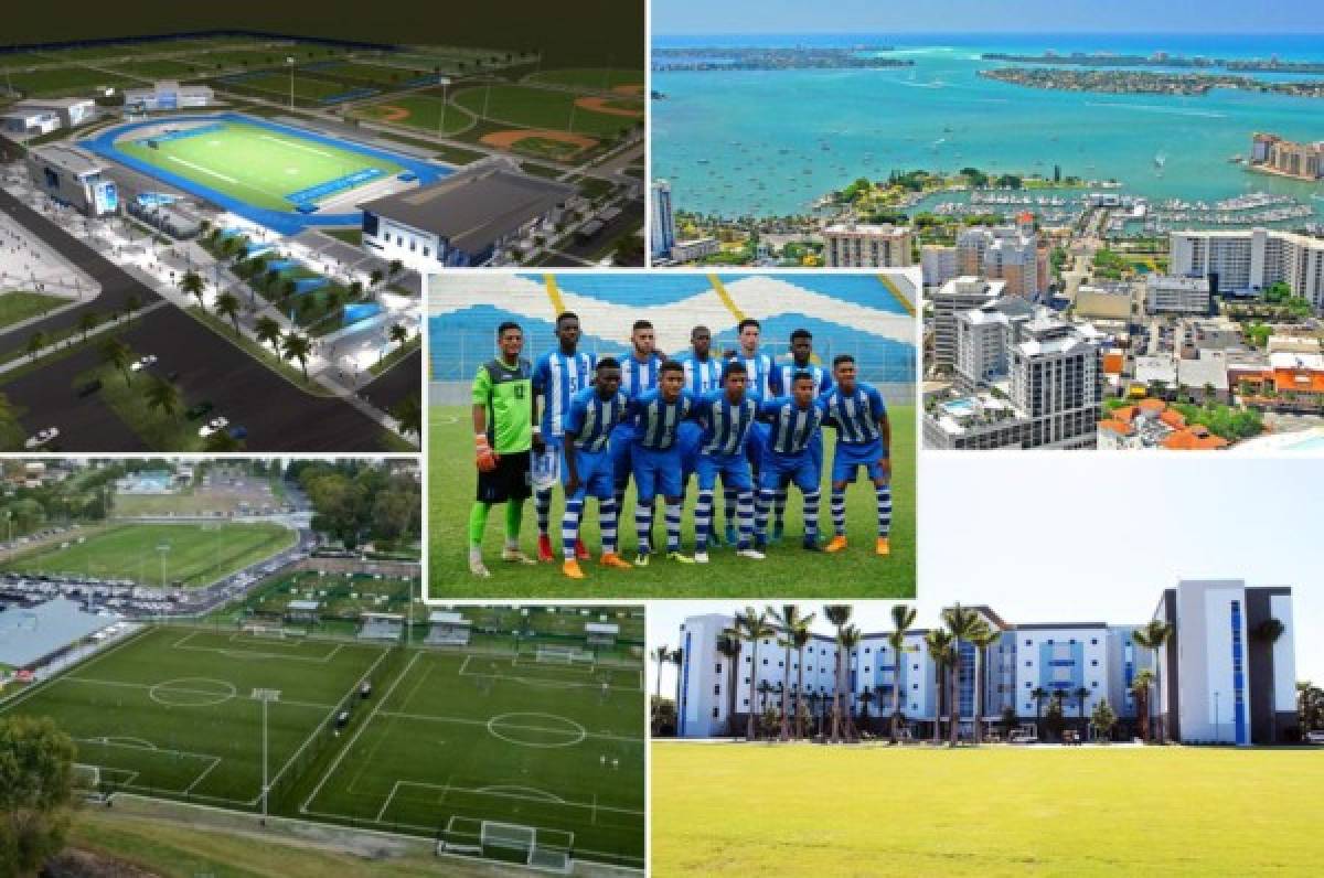 Así es el espectacular complejo donde la Sub20 de Honduras jugará en Bradenton, Florida