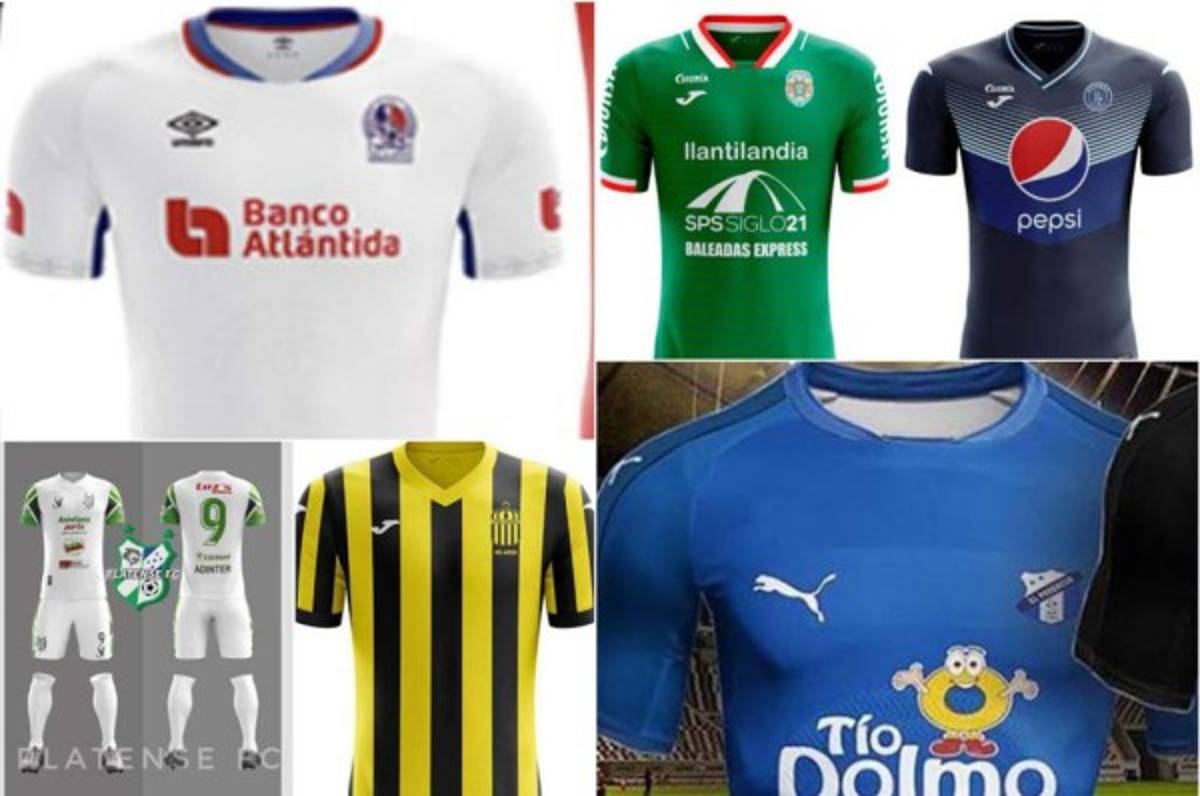 Oficiales: Estas son las nuevas camisas que lucirán los equipos de Liga Nacional