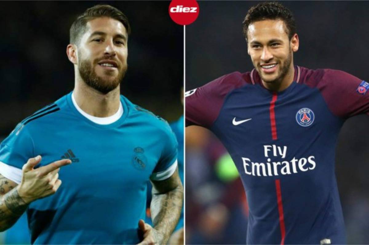 Ramos sobre Neymar: ''Ya le tengo la puerta abierta por si quiere venirse al Madrid''
