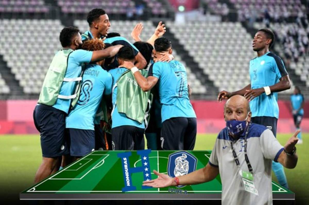 Con variantes en ofensiva: Honduras y la alineación con la que buscará la clasificación ante Corea del Sur en Tokio 2021