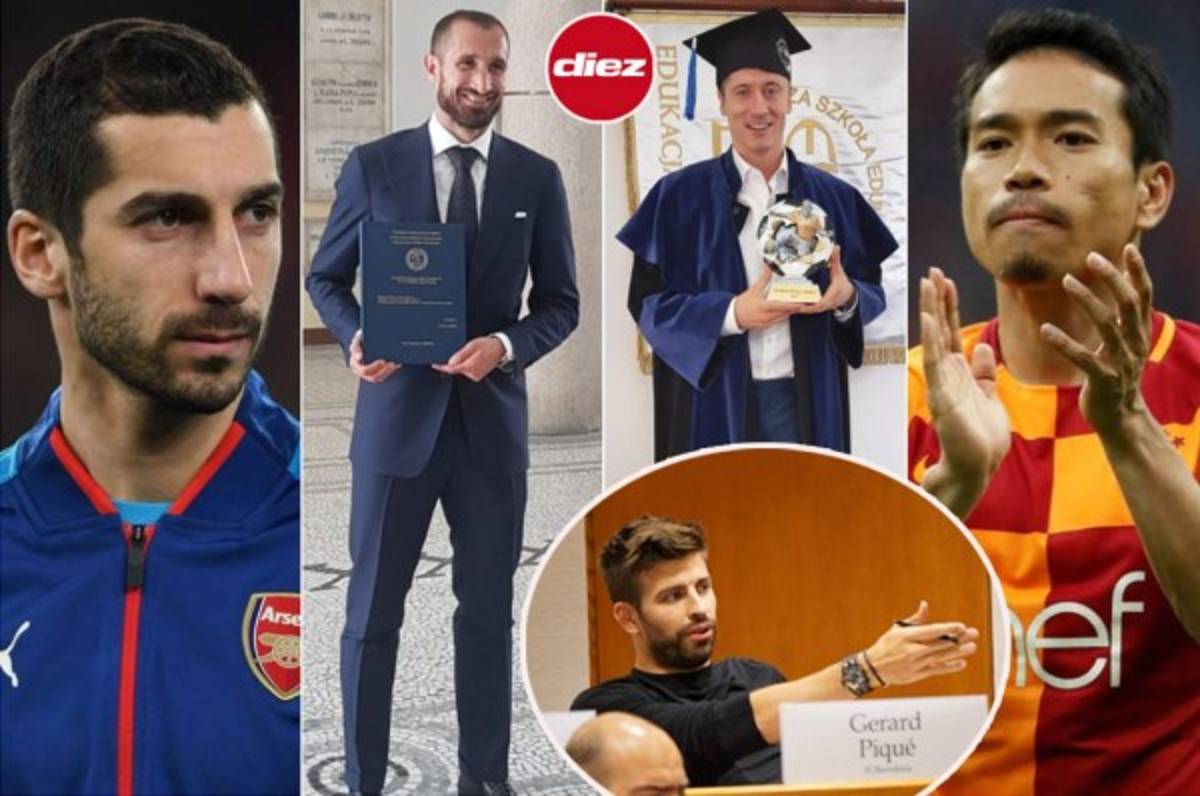 ¡Licenciados! Las grandes figuras del fútbol que tienen título universitario