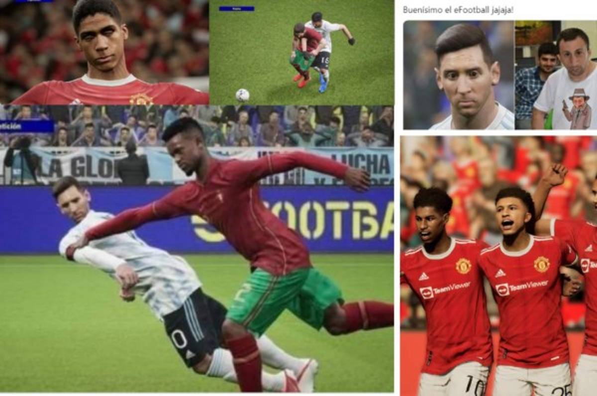 ¿Esos son Cristiano y Messi? Los graves errores de eFootball 2022: caras que no parecen, fallos y también hay memes  