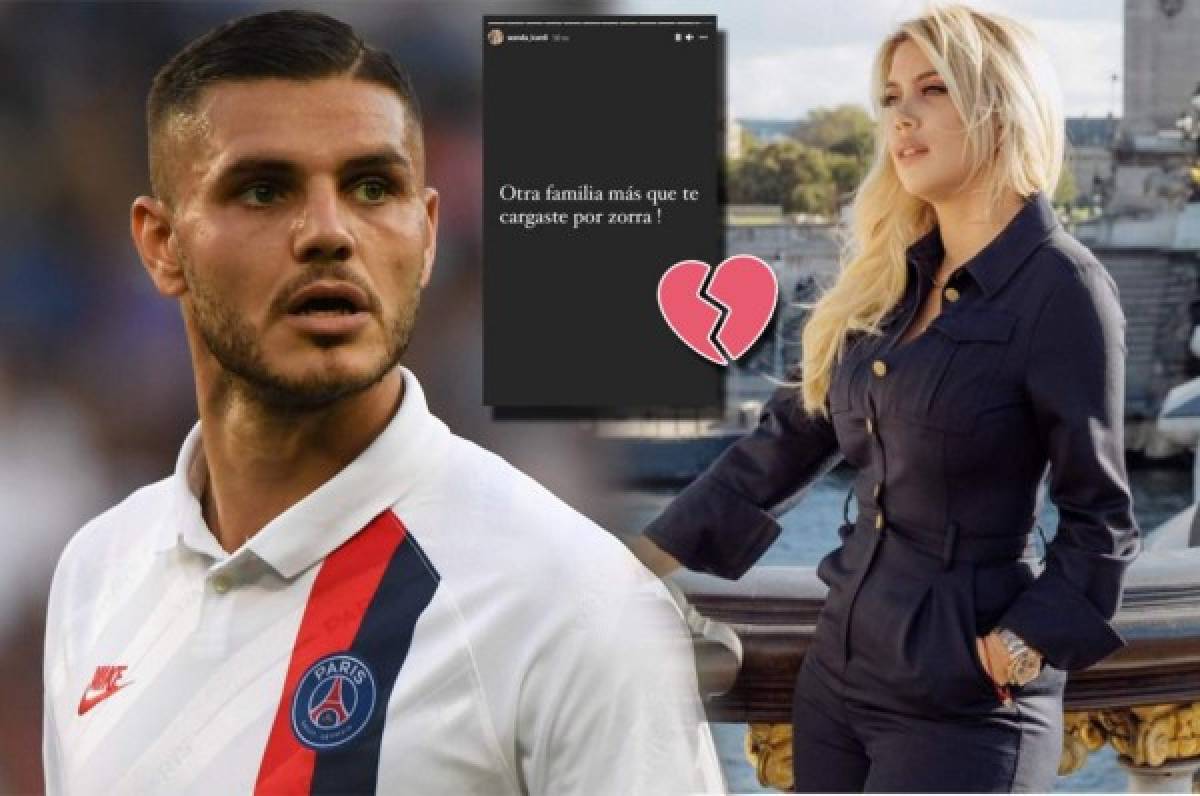 ¿Icardi traicionó a Wanda? El mensaje de la argentina que arrasa en redes: ''Otra familia más que te cargaste...''