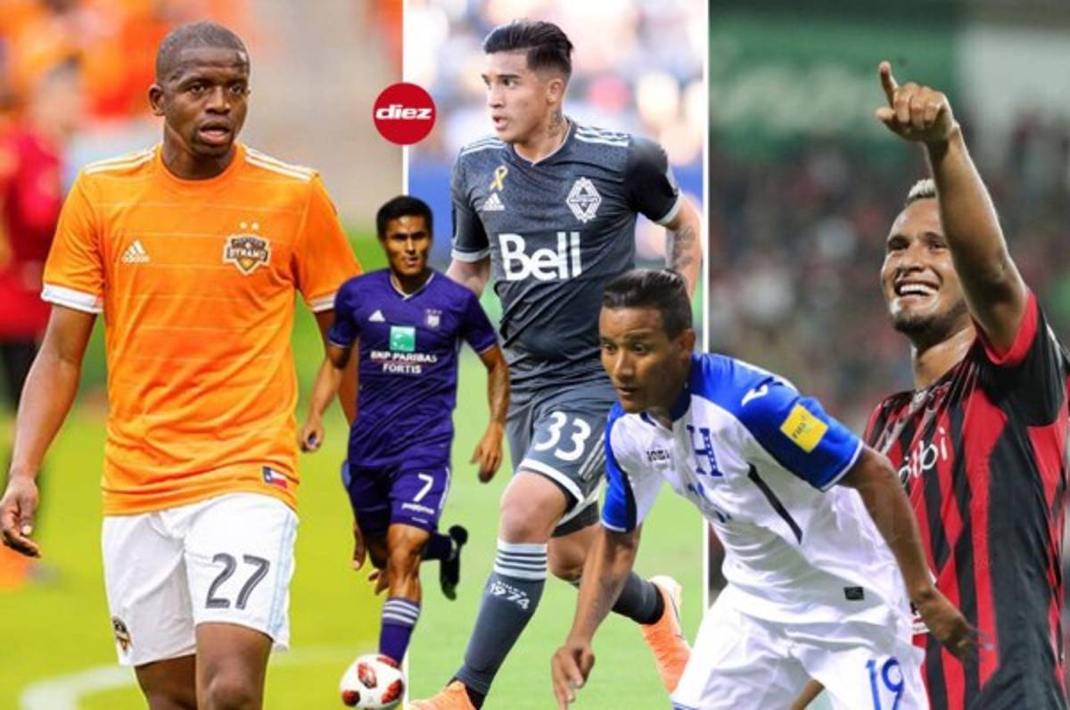 La situación contractual de los legionarios hondureños que tienen futuro incierto en sus equipos