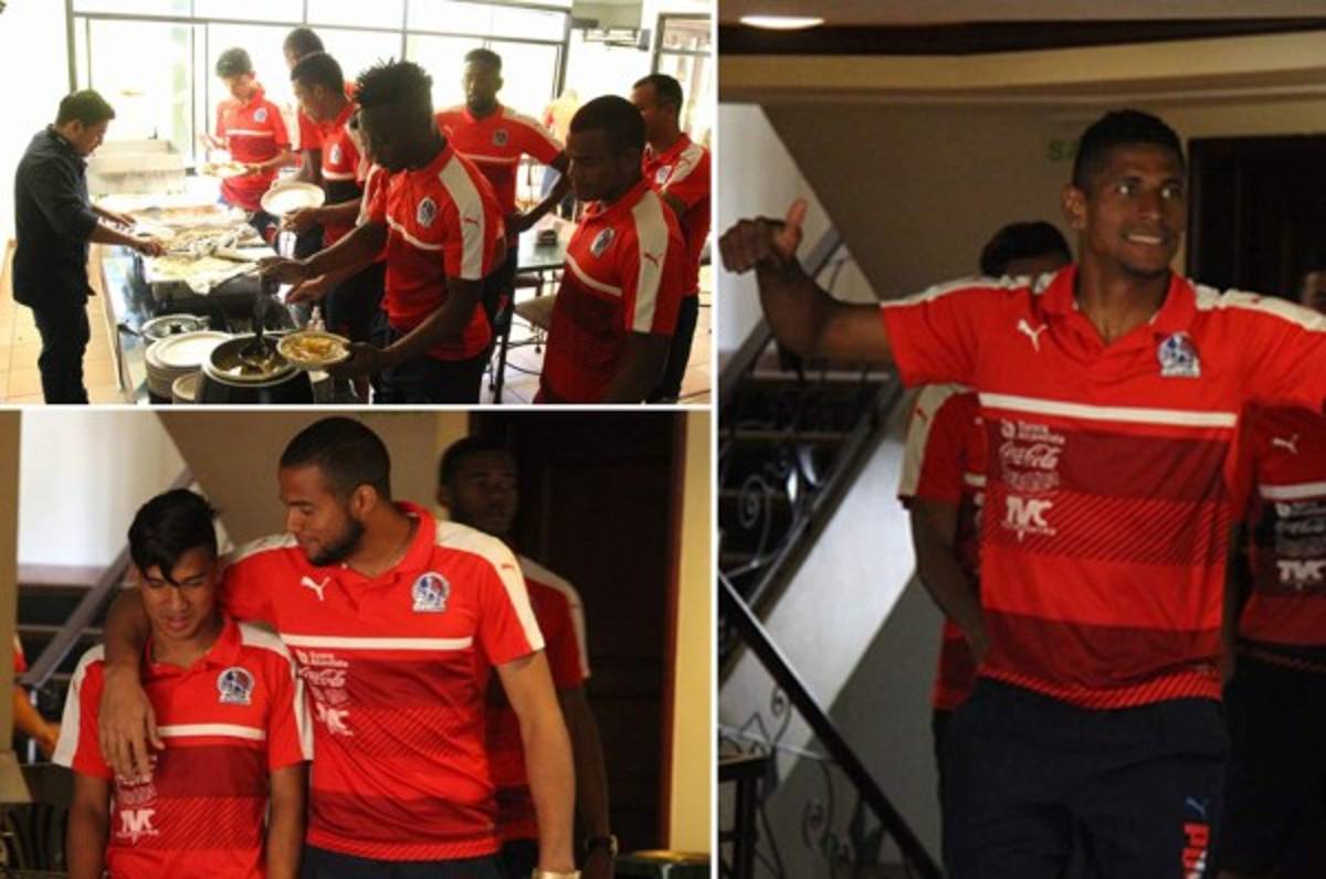 En fotos: Optimismo y alegría en concentración de Olimpia previo al clásico