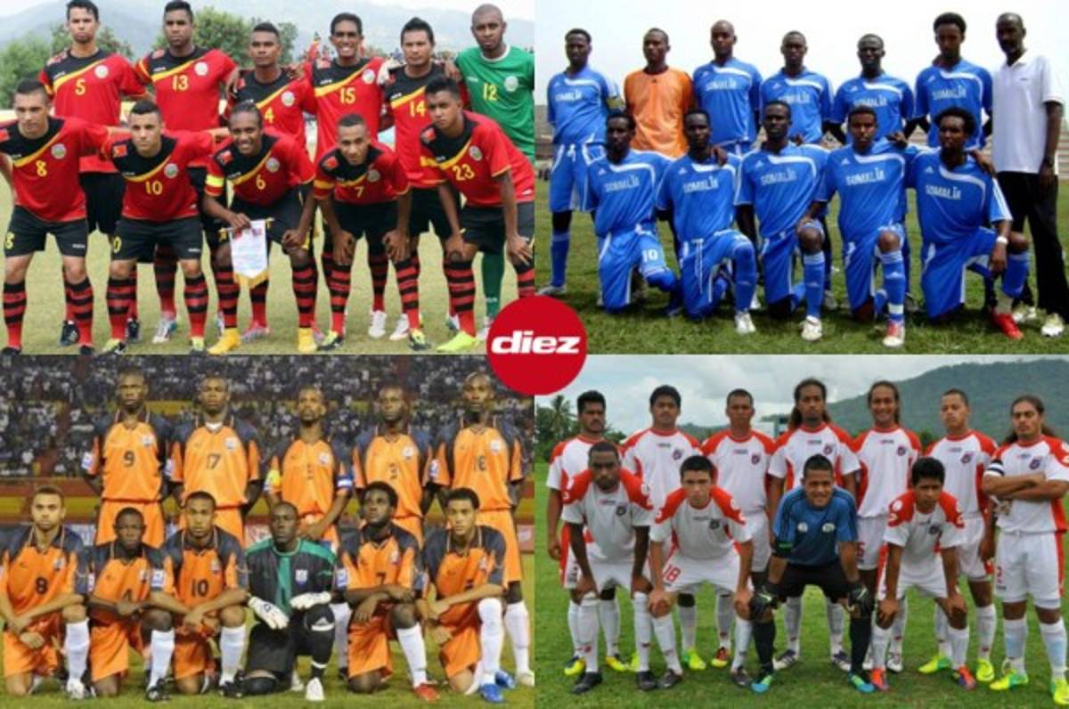 ¿Reconoces alguna? Lista de las 16 peores selecciones del mundo