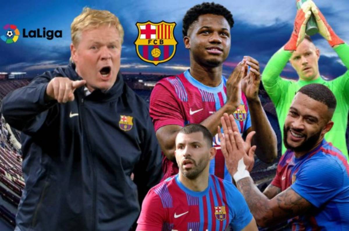 ¿Y Kun Agüero? Alineación del Barcelona vs Valencia: Koeman quiere ganar y acercarse a los lideres de la Liga Española  