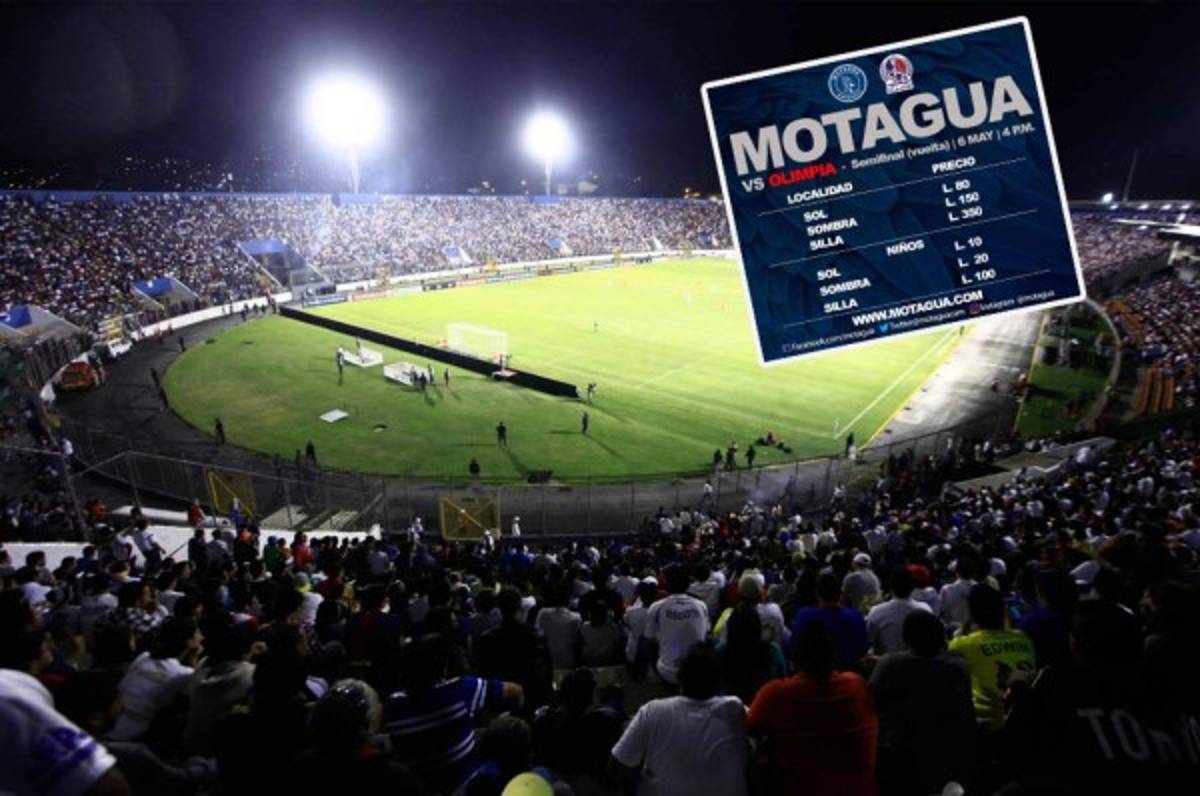 Hasta los niños pagarán en el clásico capitalino Motagua-Olimpia