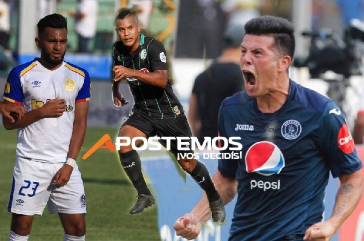 El once ideal de la jornada 16 de la Liga Nacional de Honduras