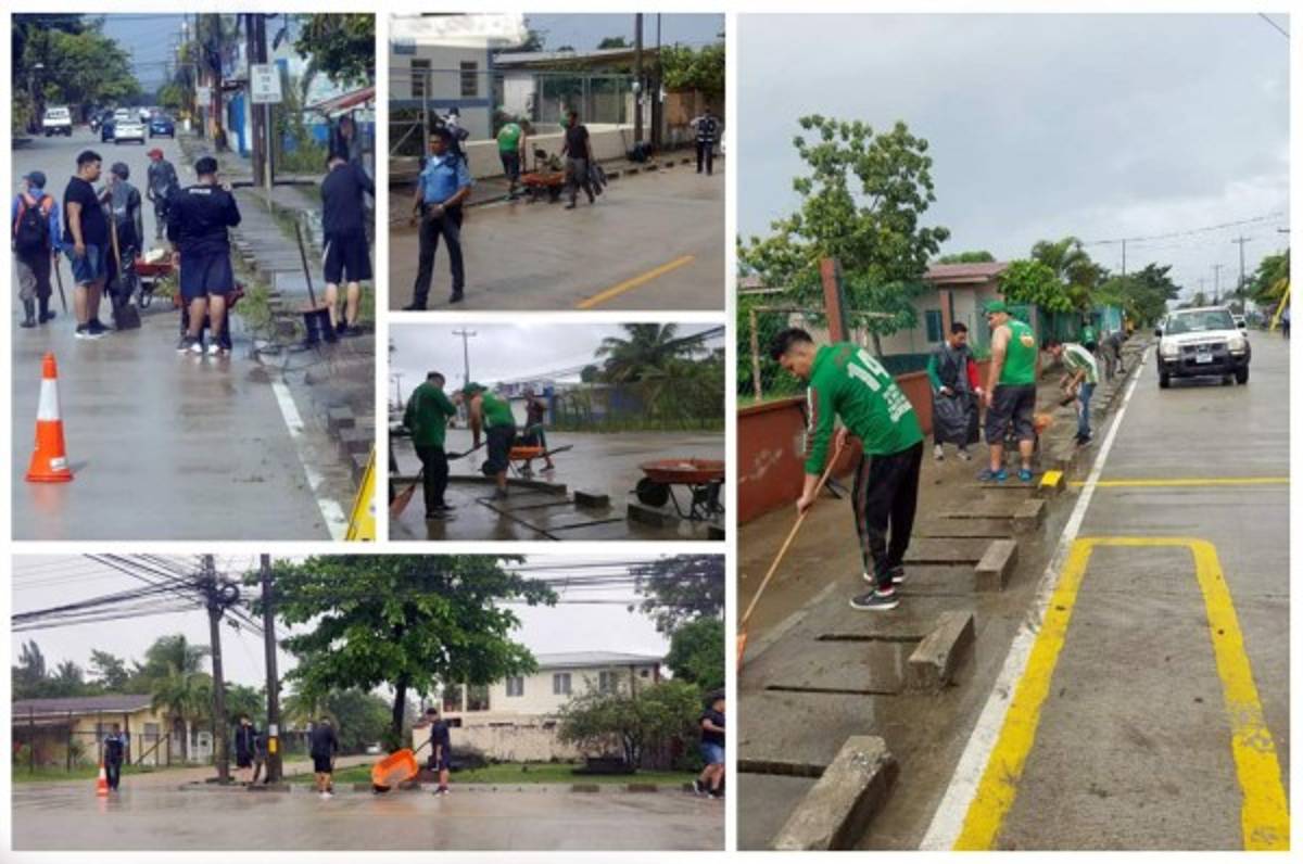 A barrer calles mandan a aficionados de Marathón detenidos por disturbios en Puerto Cortés