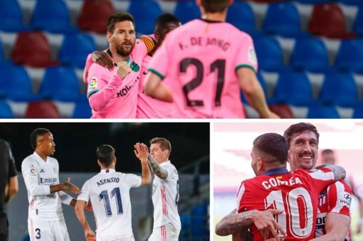 ¿Adiós al título de la Liga de España? La tabla de posiciones tras el empate del Barcelona ante Levante