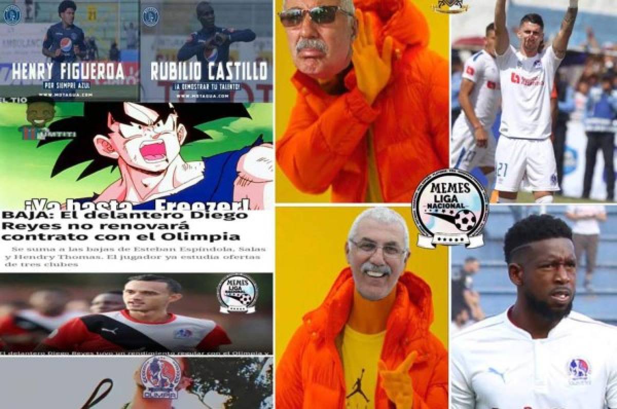 Memes: Despedazan a Motagua y Olimpia por las altas y bajas para el Clausura 2019
