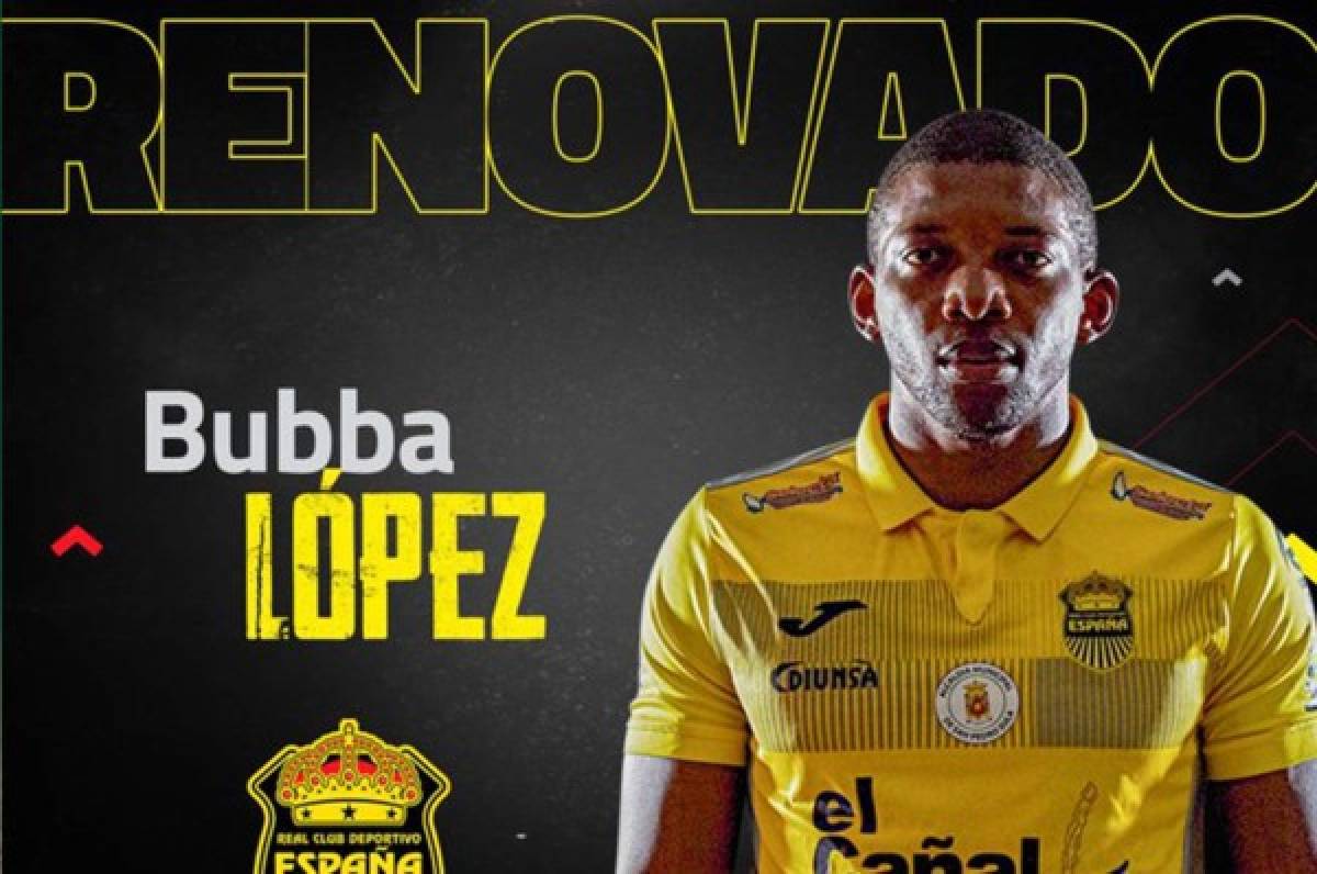 Real España anuncia de forma oficial la renovación del portero Luis 'Buba' López