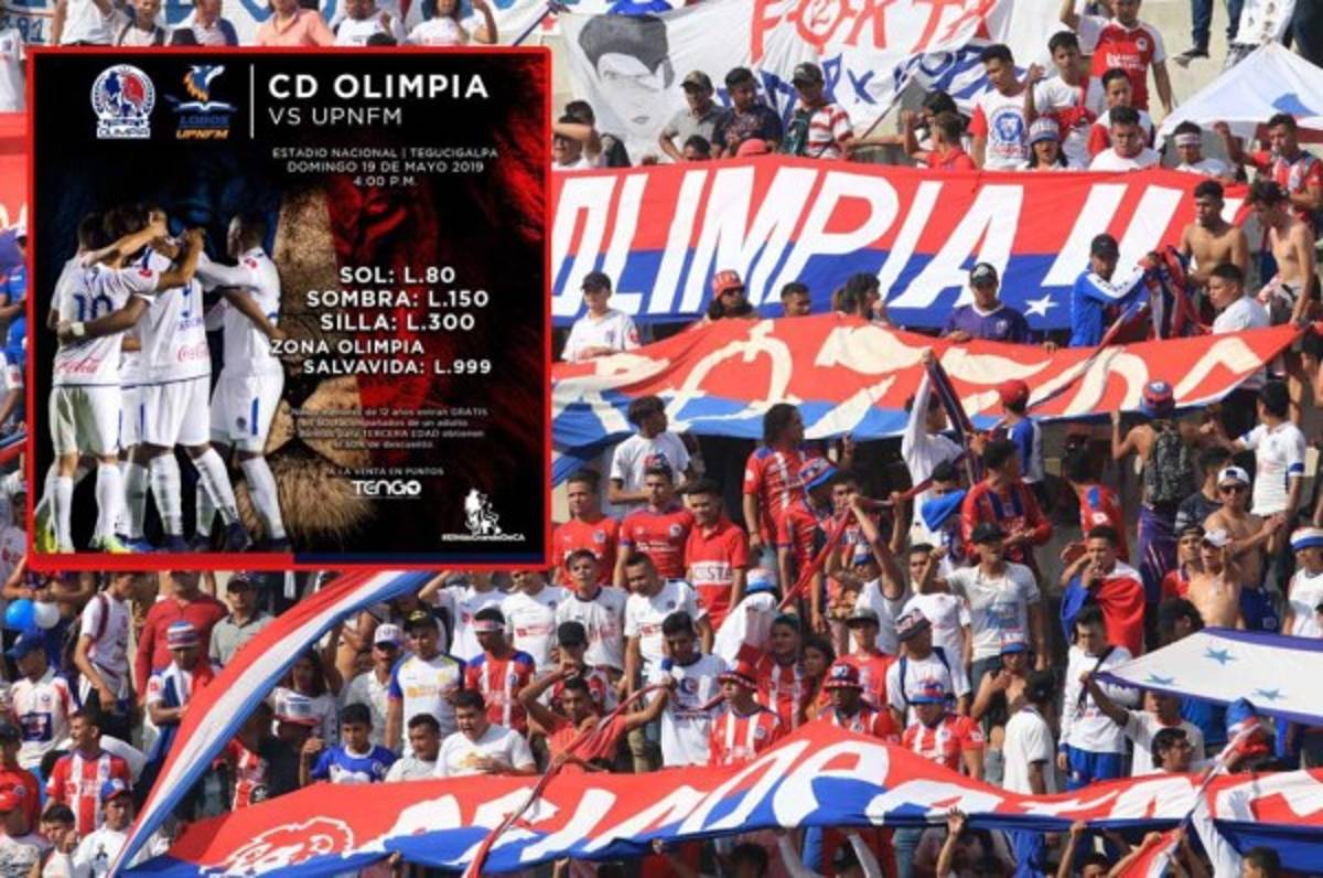 ¡Zona exclusival! Olimpia establece precios para la vuelta de semifinales ante UPN