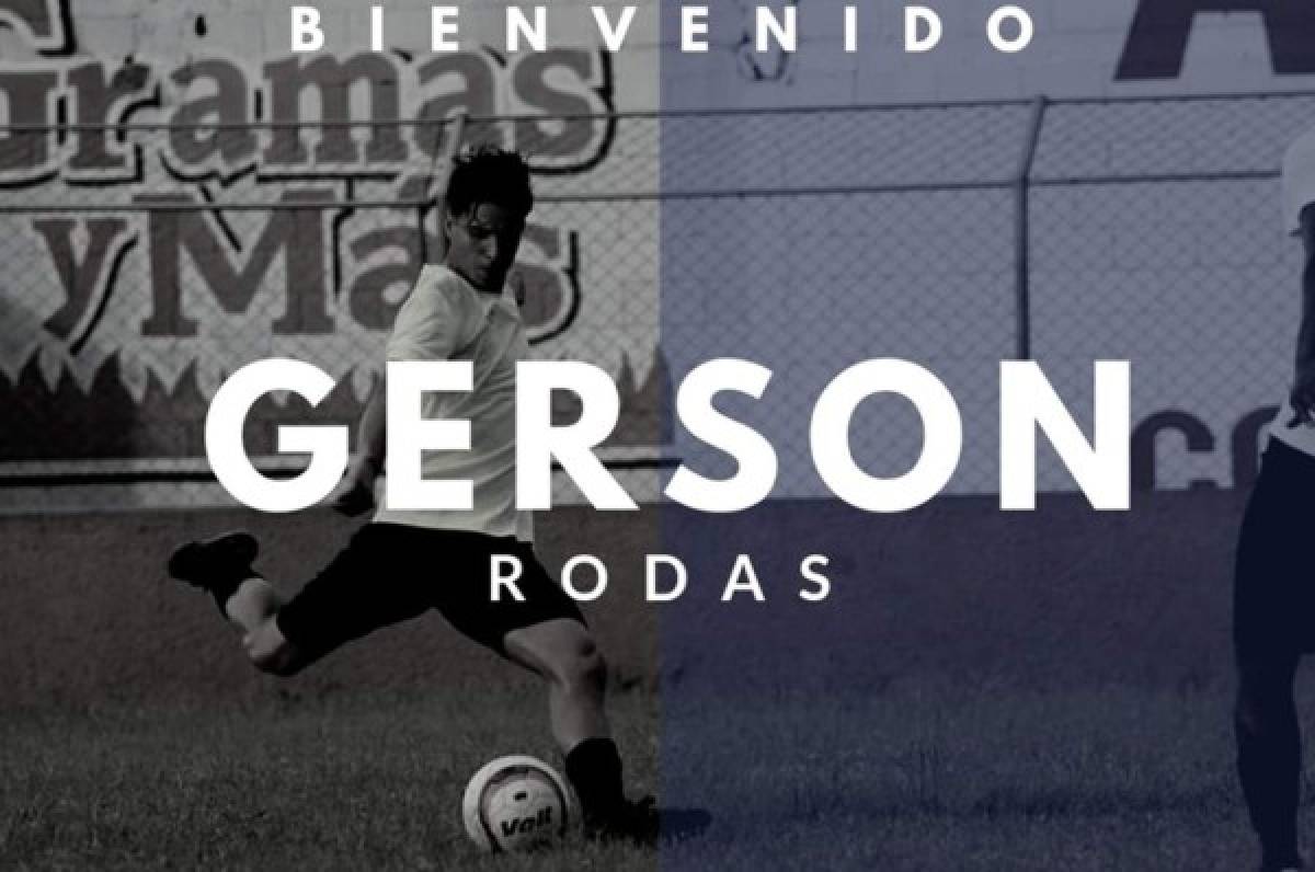 OFICIAL: Gerson Rodas es anunciado como el nuevo jugador del Honduras Progreso