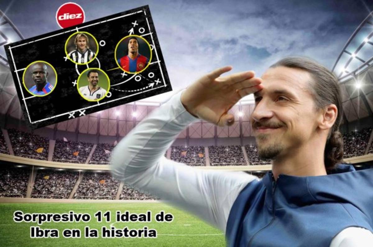 Ibrahimovic revela su 11 ideal en la historia... ¡y rechaza a figura mundial!