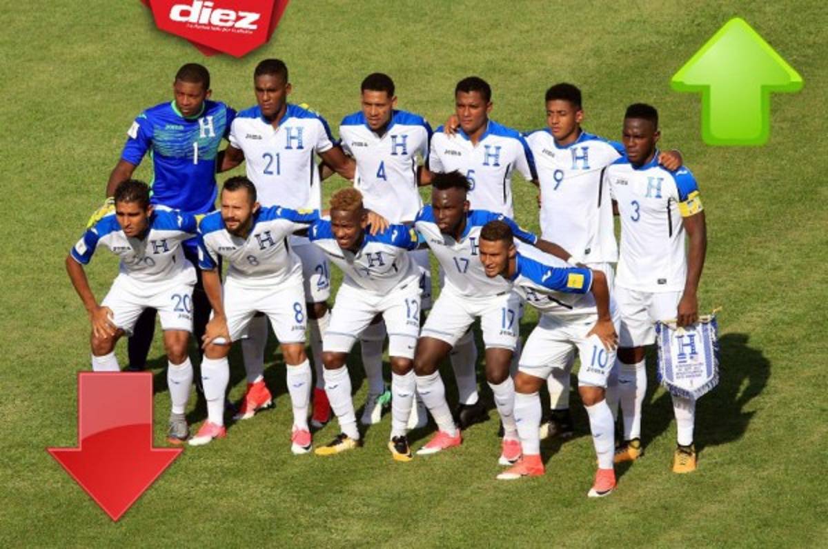Uno a uno, la calificación de los jugadores hondureños ante Estados Unidos