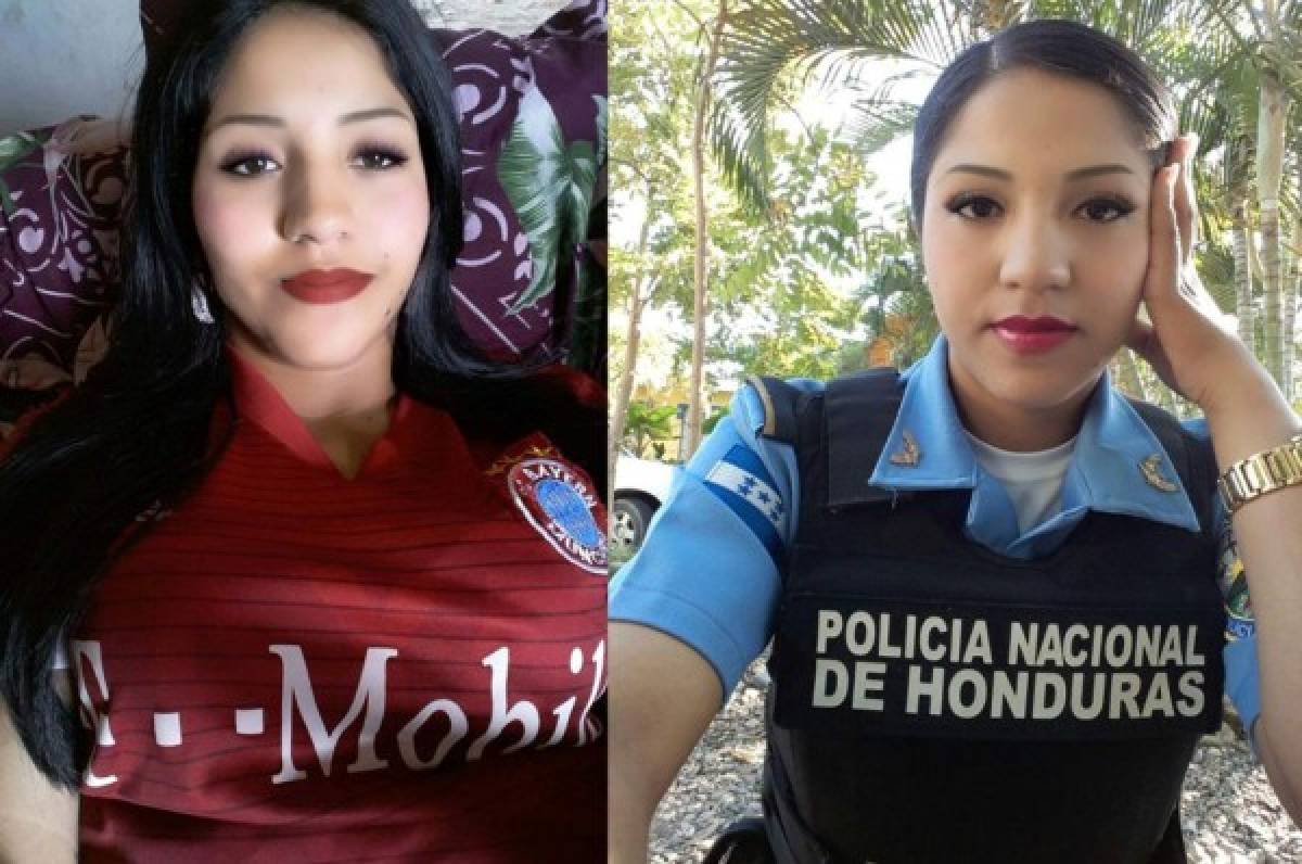 La guapa Policía que combina su trabajo dando seguridad y jugando al fútbol