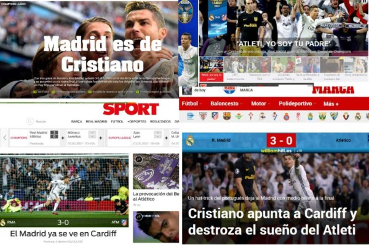 Lo que dice la prensa internacional sobre el gane del Real Madrid: 'Atleti, yo soy tu padre'