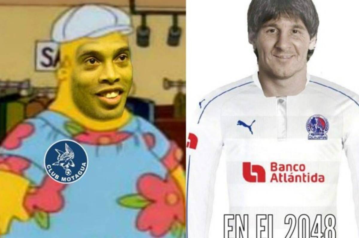 Los mejores memes que dejó el Partido por la Paz de Ronaldinho
