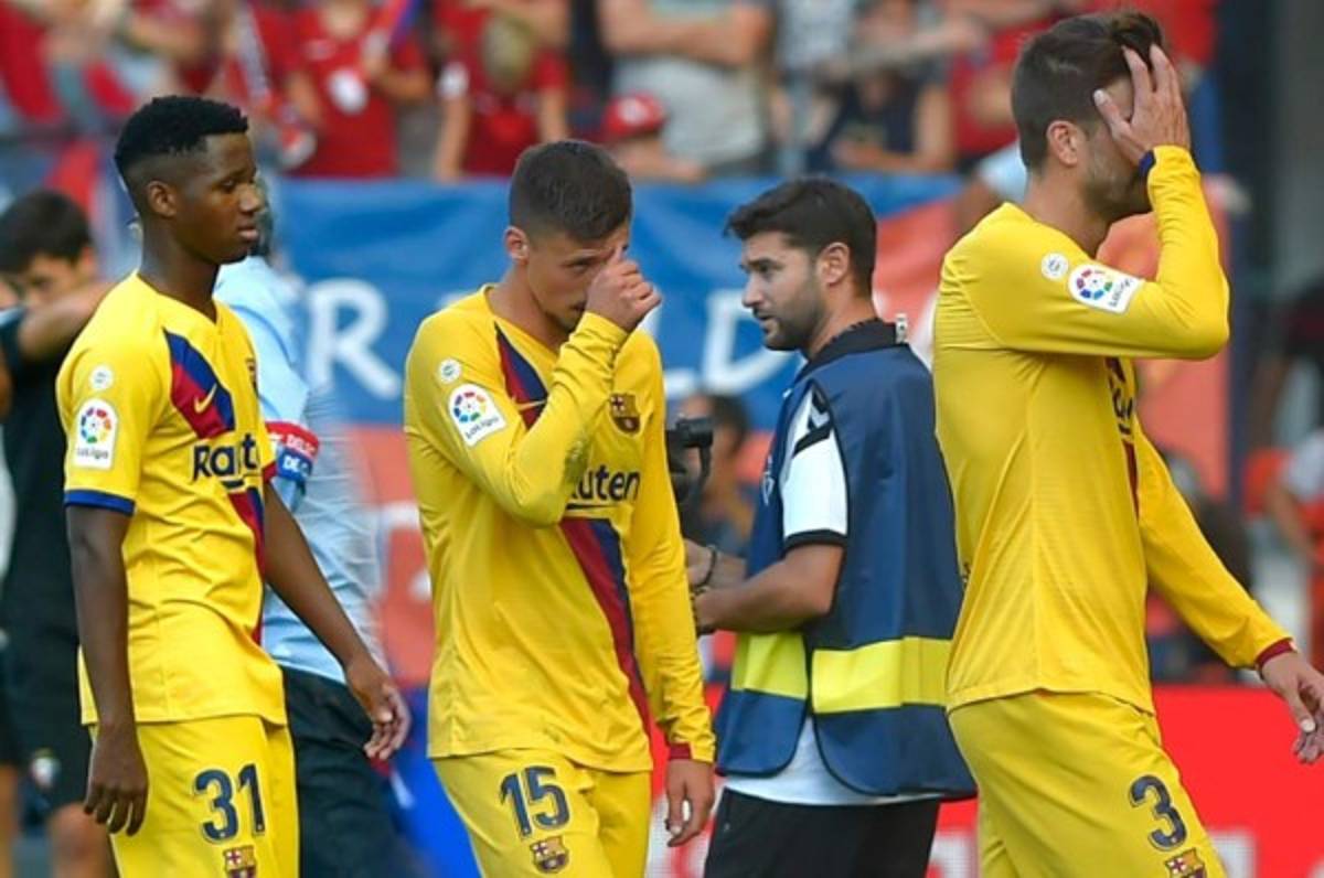 Barcelona se estrella contra el Osasuna en El Sadar; Ansu Fati marcó gol