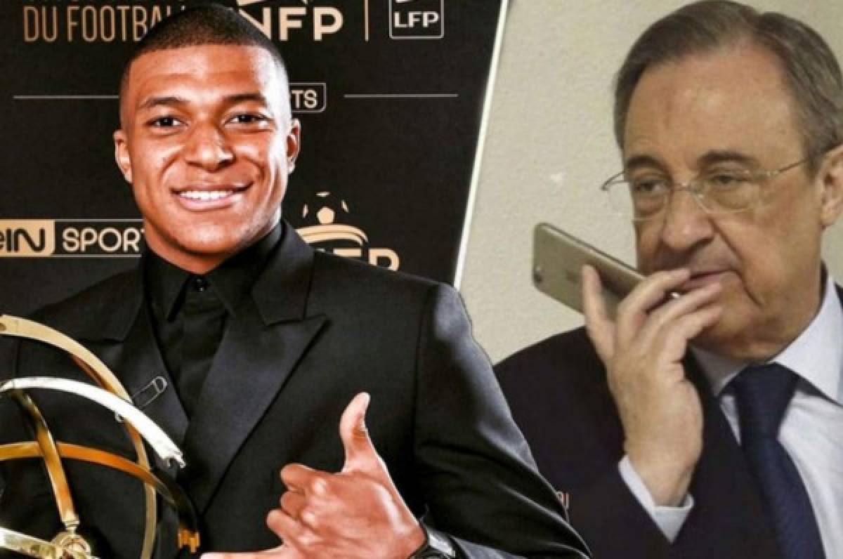 Florentino Pérez se pone en contacto con el padre de Mbappé, según París United