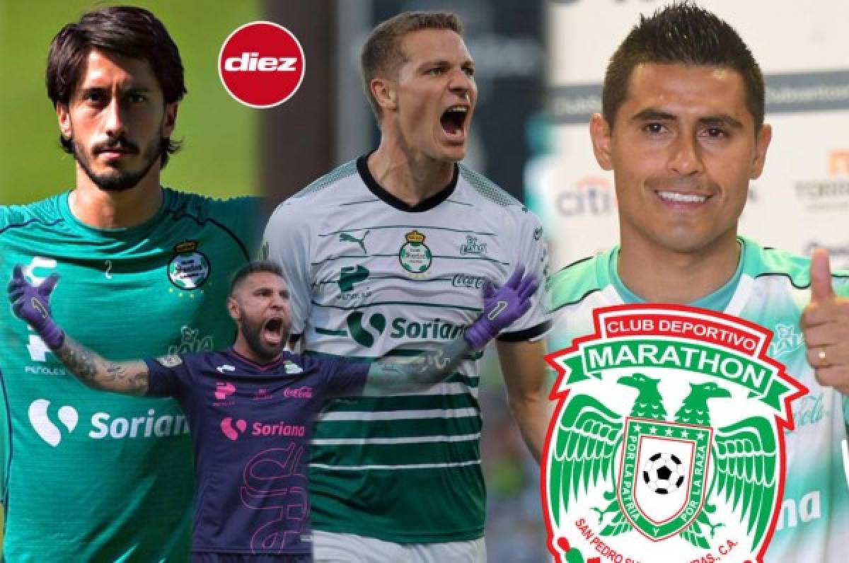 ¡Ojo Marathón! Las grandes figuras del Santos Laguna que enfrentarían al Monstruo