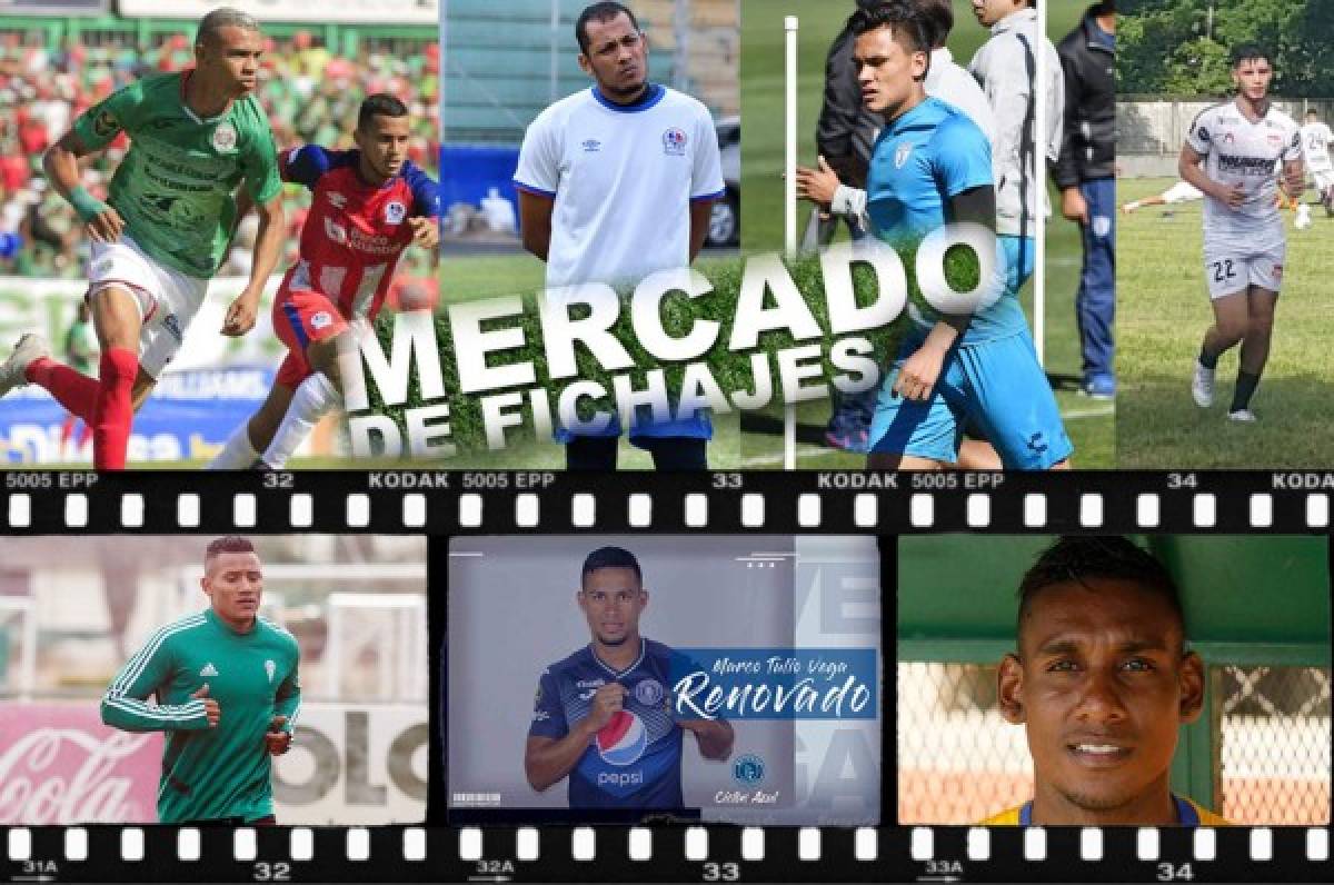 Mercado: Olimpia, Lobos, Vida y Marathón con fichajes; Motagua cierra filas y hay un nuevo legionario