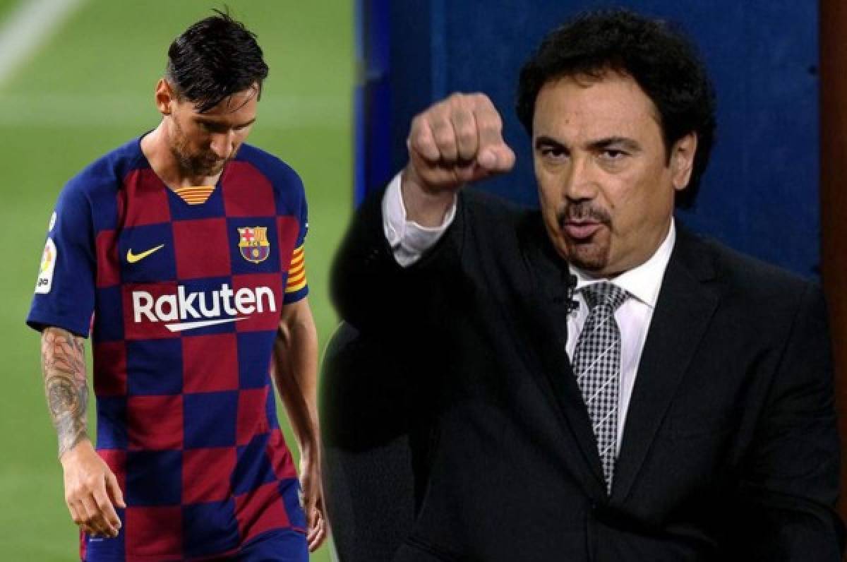 Hugo Sánchez y su recadito a Messi: ''A joderse y a aguantarse un añito más en el Barcelona''