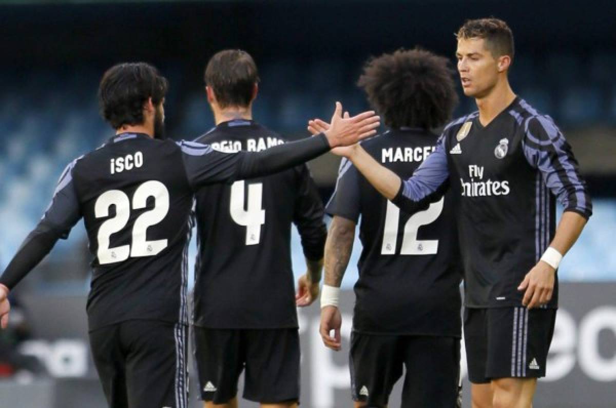 Real Madrid derrota al Celta en Balaídos con doblete incluido de Cristiano 