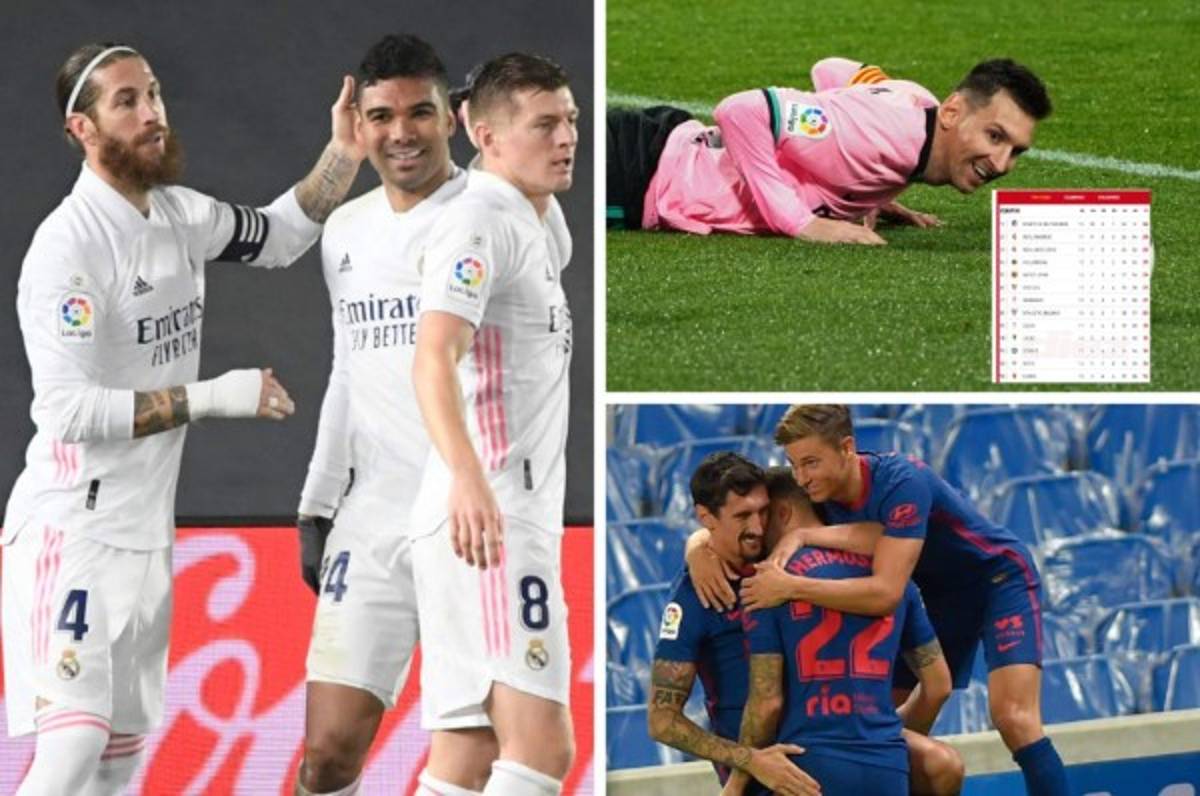 Así quedó la tabla de posiciones en la Liga de España luego del sufrido triunfo del Real Madrid