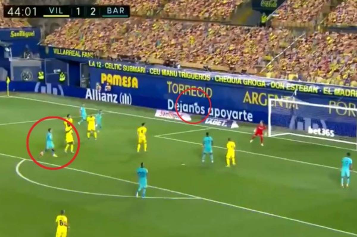 Tacón de Messi y Griezmann marca el mejor gol desde que llegó al Barcelona