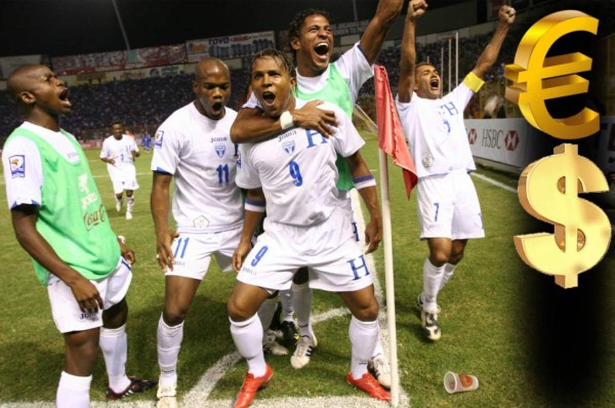 El valor de la Selección de Honduras que clasificó a Sudáfrica 2010